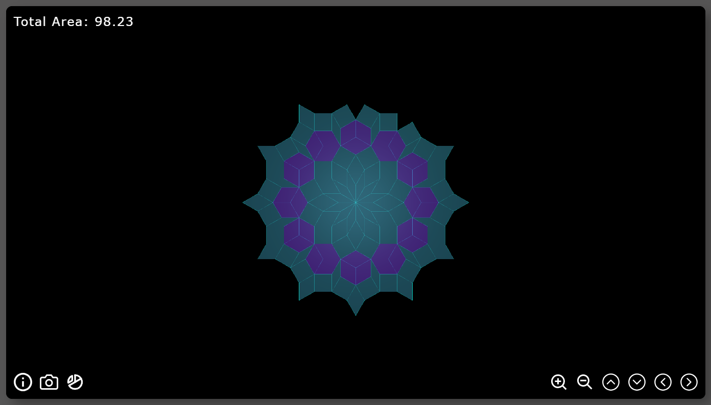 Image of Similar tile compositions displayed