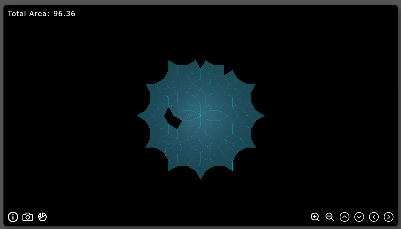 Image of hide tiles button